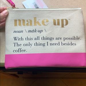 NWT. Macbeth Collection cosmetic bag/wristlet